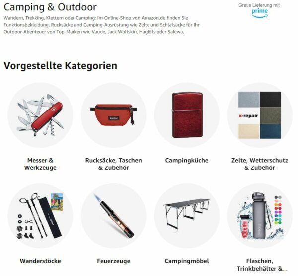 Camping-Artikel